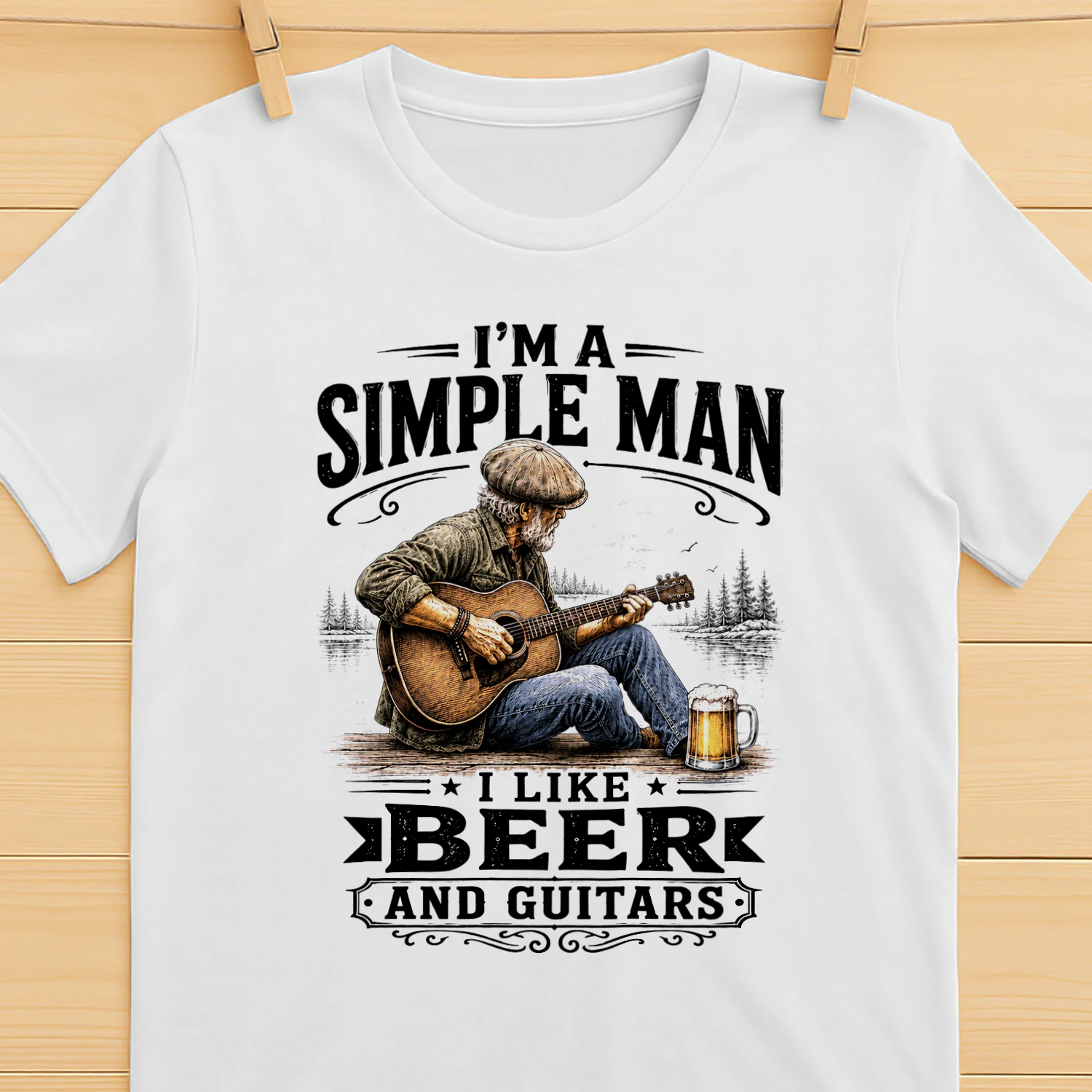 TEU0748 Beer And Guitars