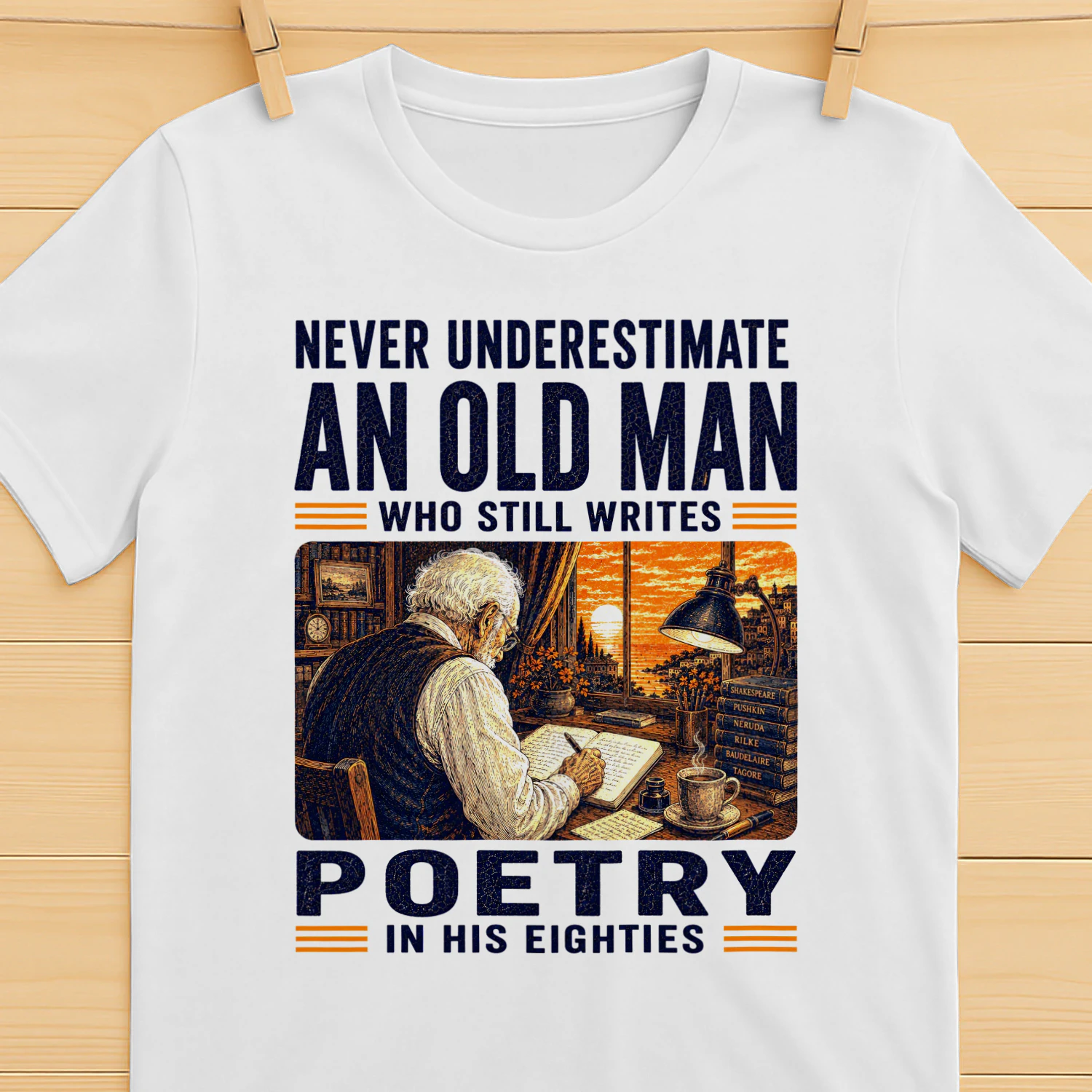TEU0564 Poetry In His Eighties