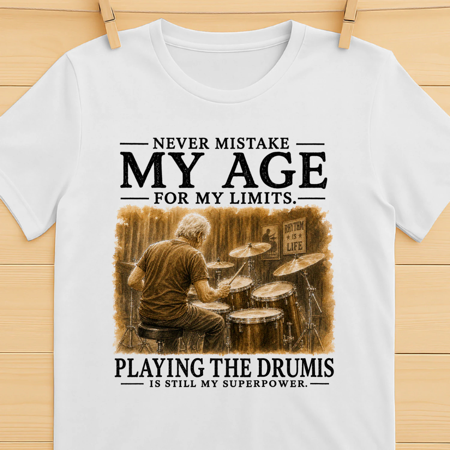 TEU0597 PLAYING THE DRUMIS