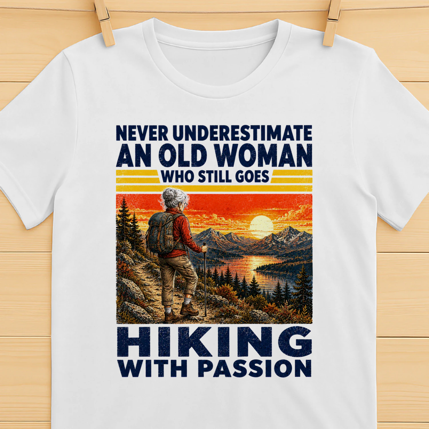 TEU1063 Woman Hiking