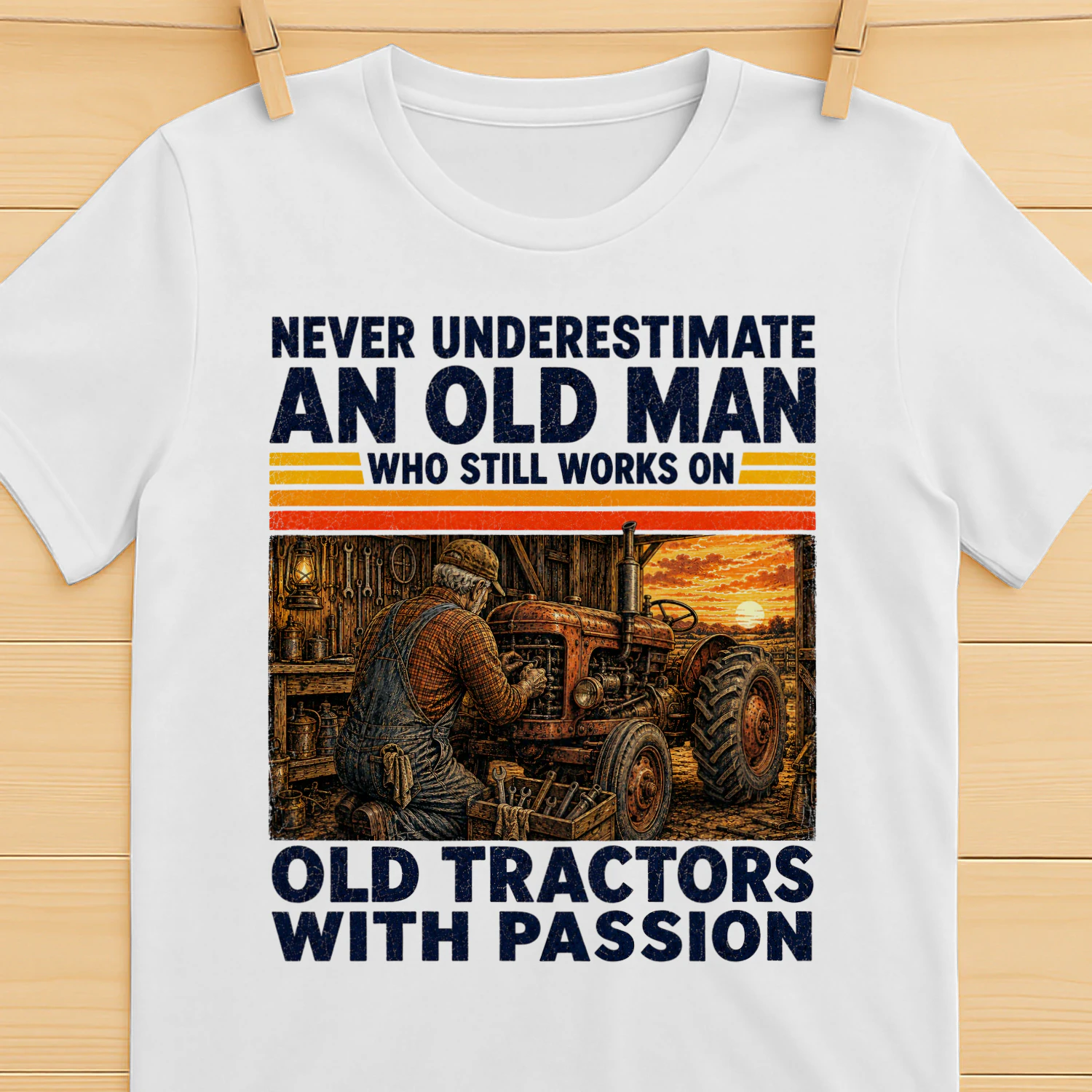 TEU1150 Man Old Tractors