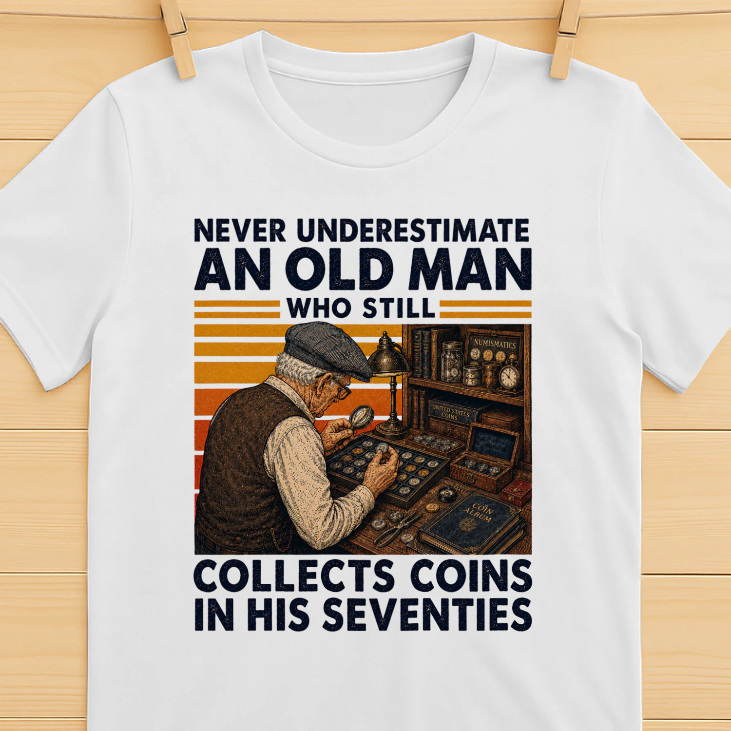 TEU0286 Collects Coins