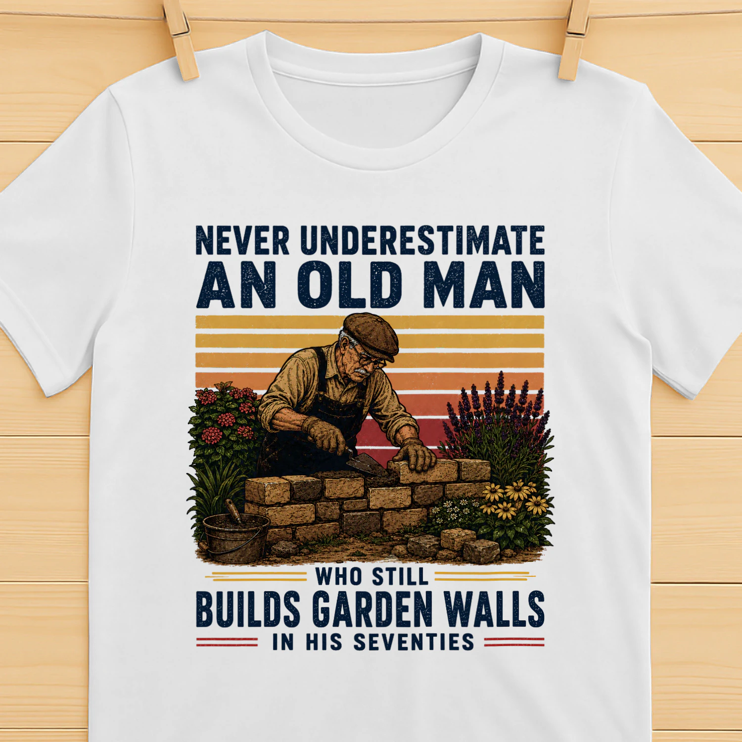 Builds Garden Walls