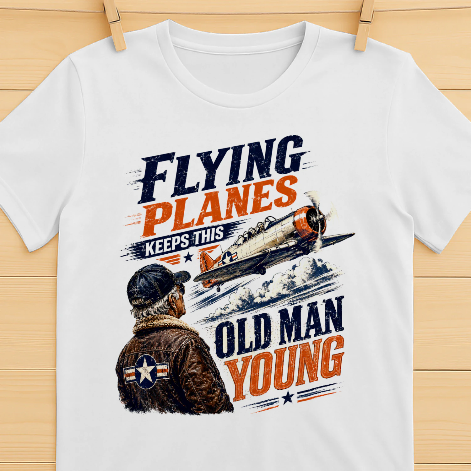 TEU0611 Flying Planes Keeps This Old Man Young