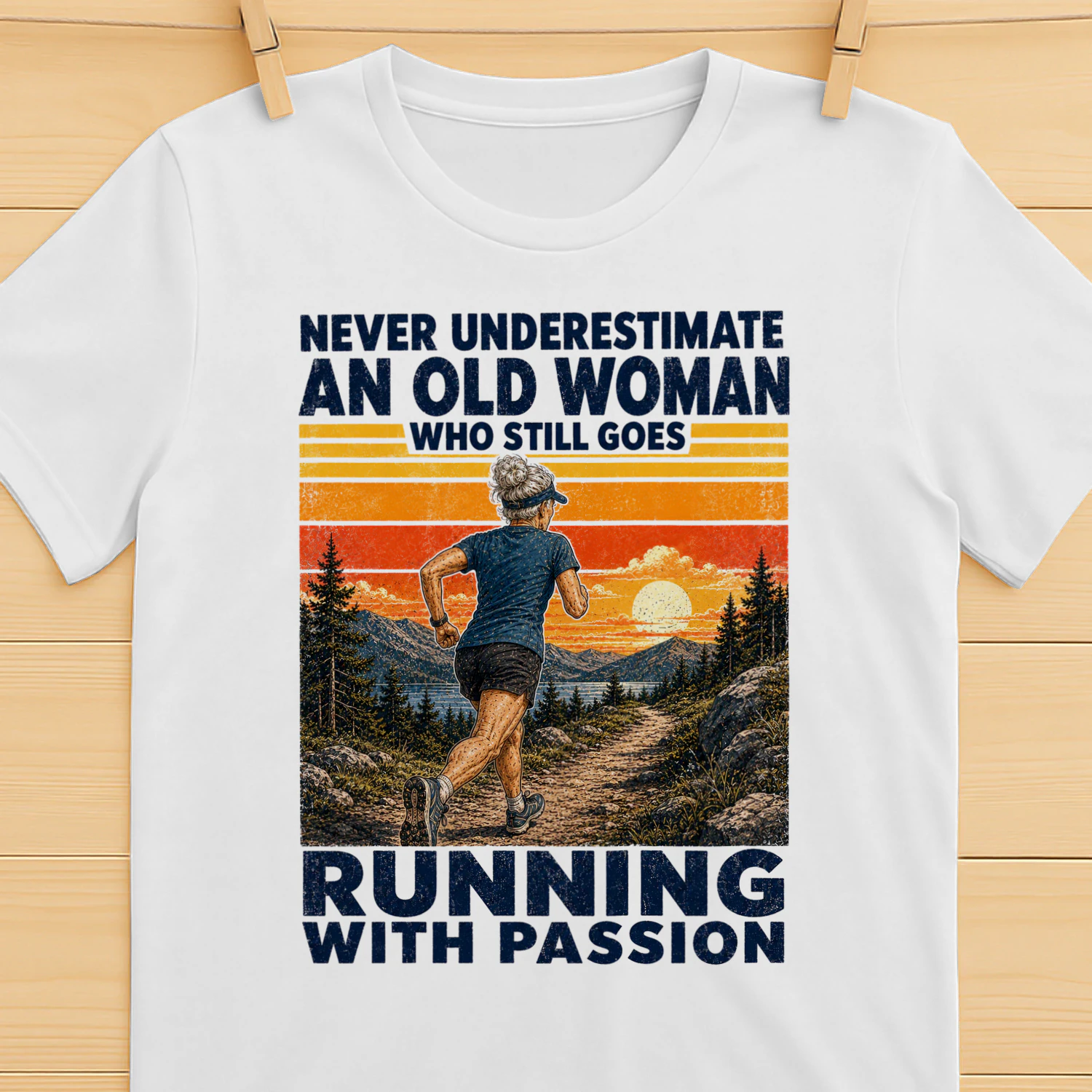 TEU1083 Woman Running
