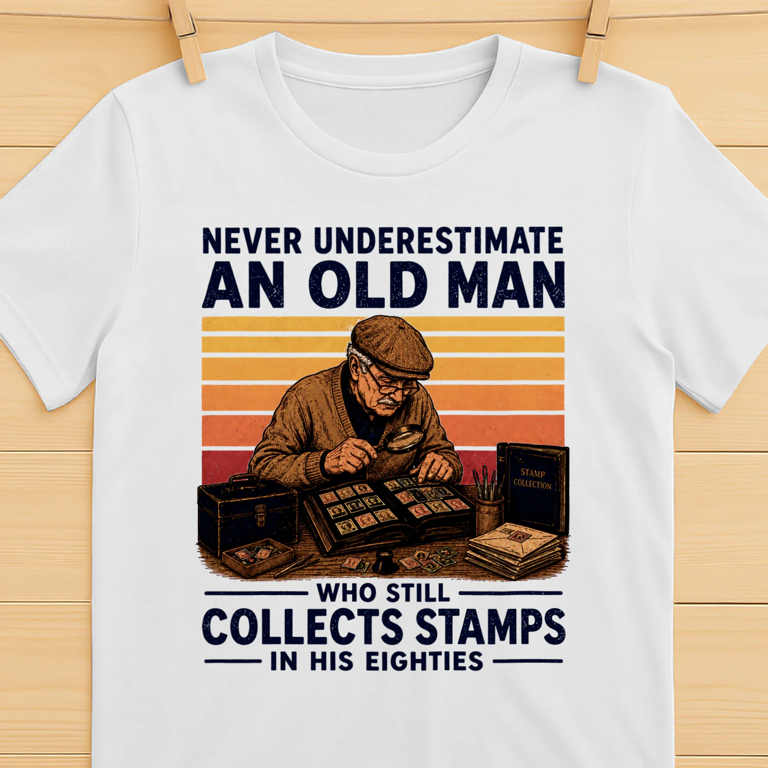 TEU0646 Collects Stamps