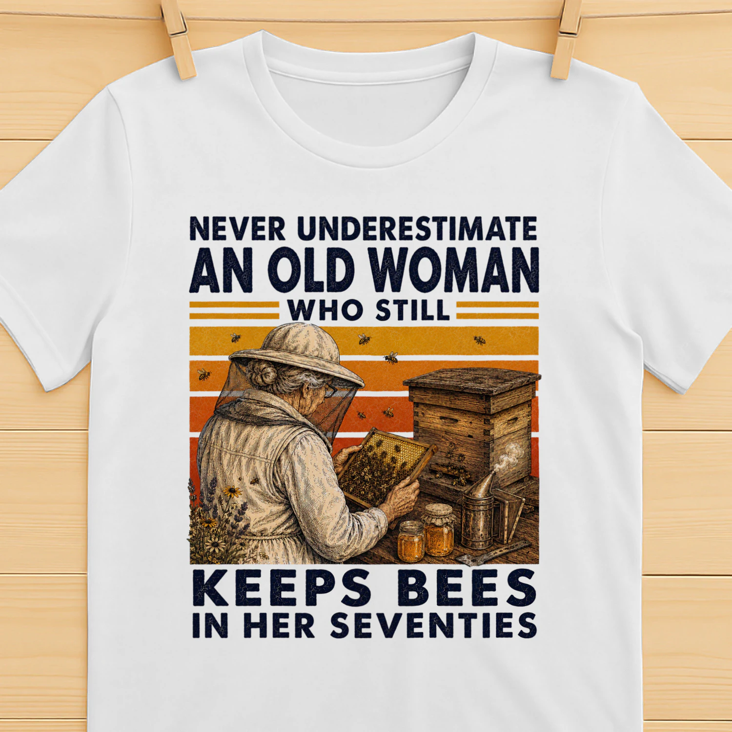 TEU0400 Woman Keeps Bees