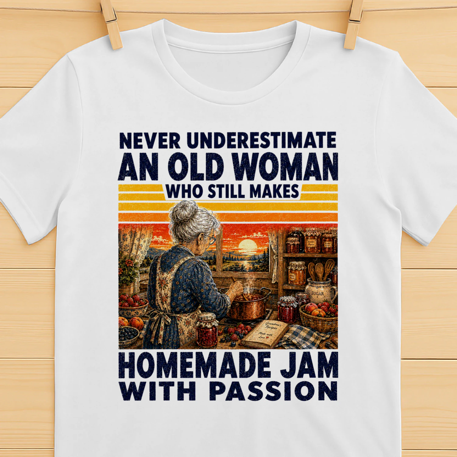 TEU1065 Woman Homemade Jam