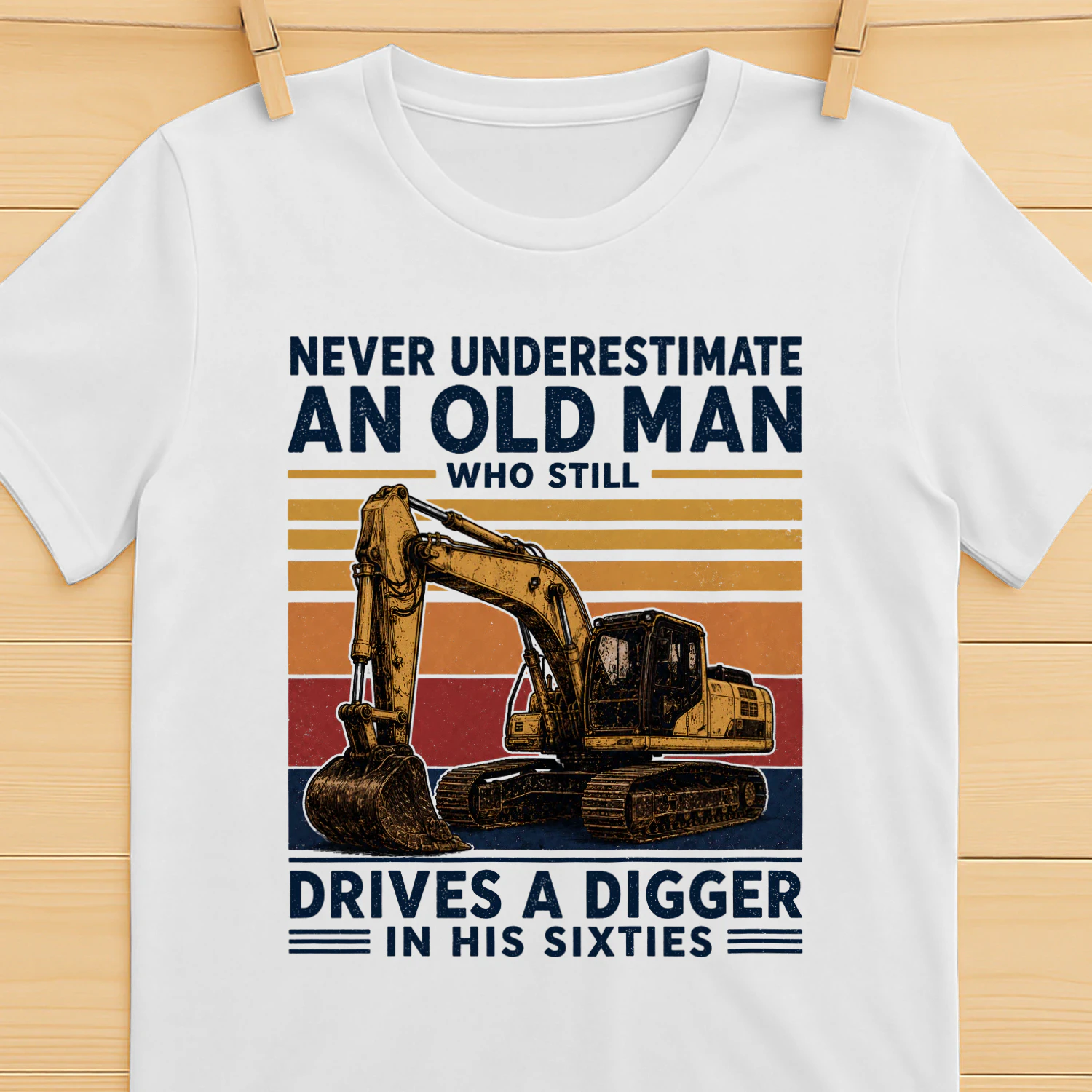 Drives A Digger