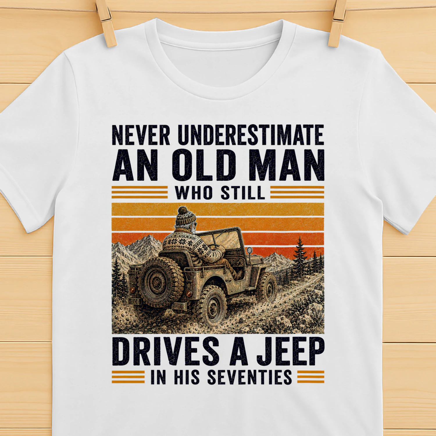 TEU0417 Drives A Jeep