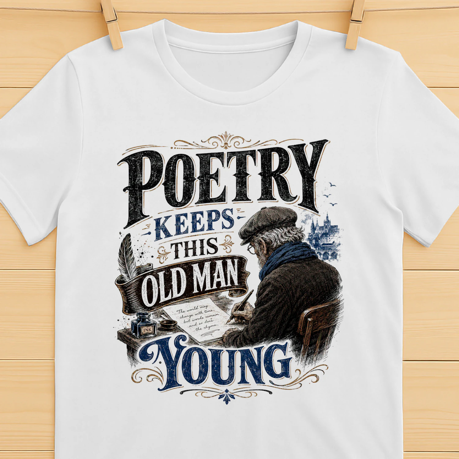 TEU0339 Poetry Keeps this old man young
