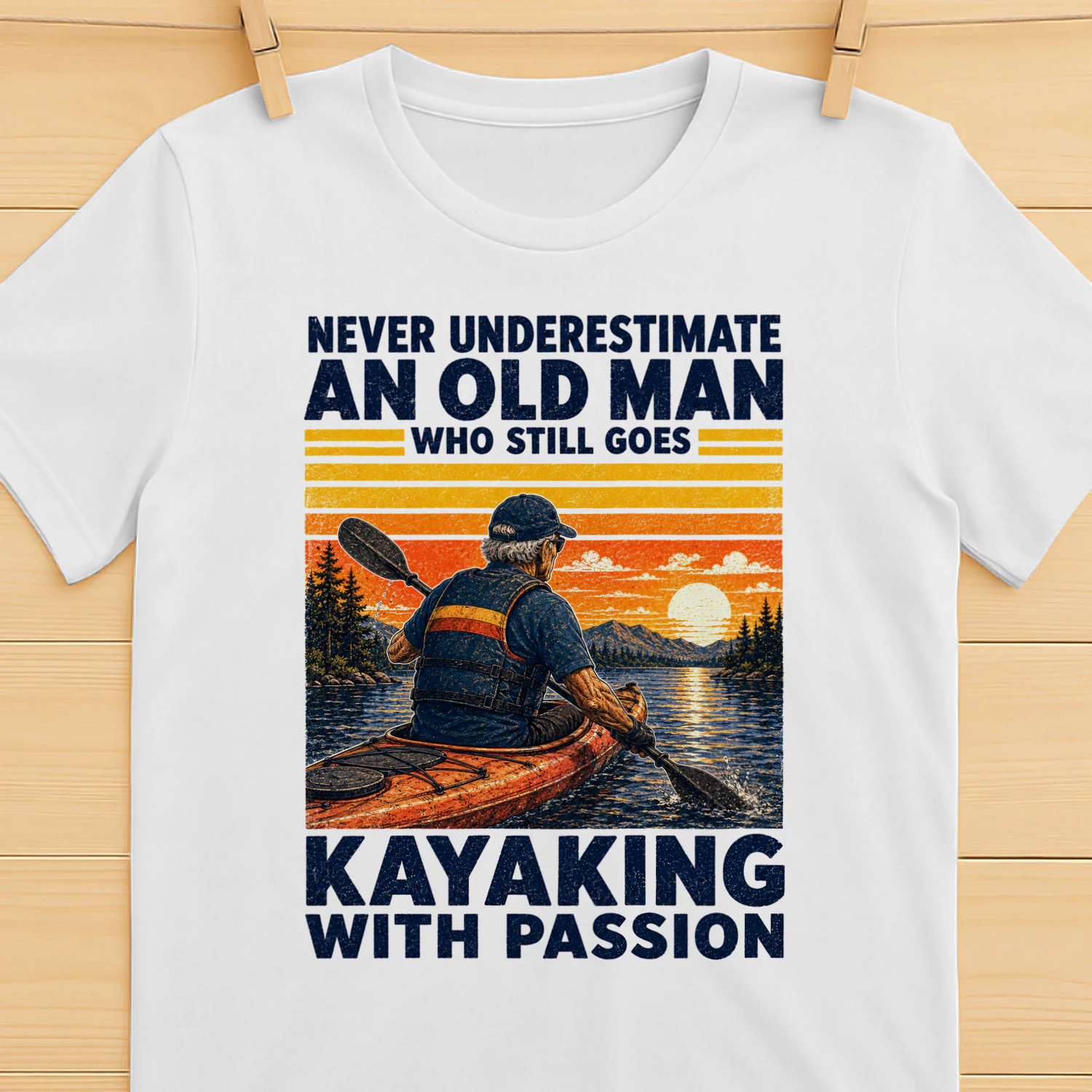 TEU1029 Man Kayaking