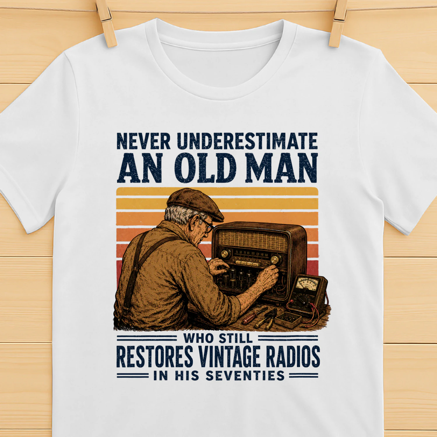 Restores Vintage Radios