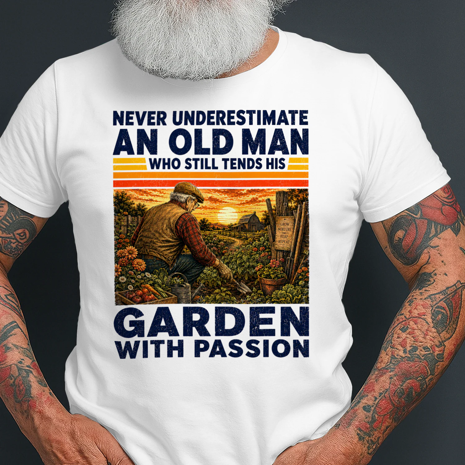 TEU1137 Man Garden