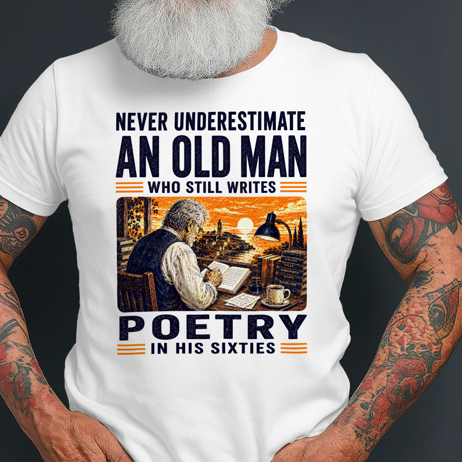 TEU0566 Poetry In His Sixties