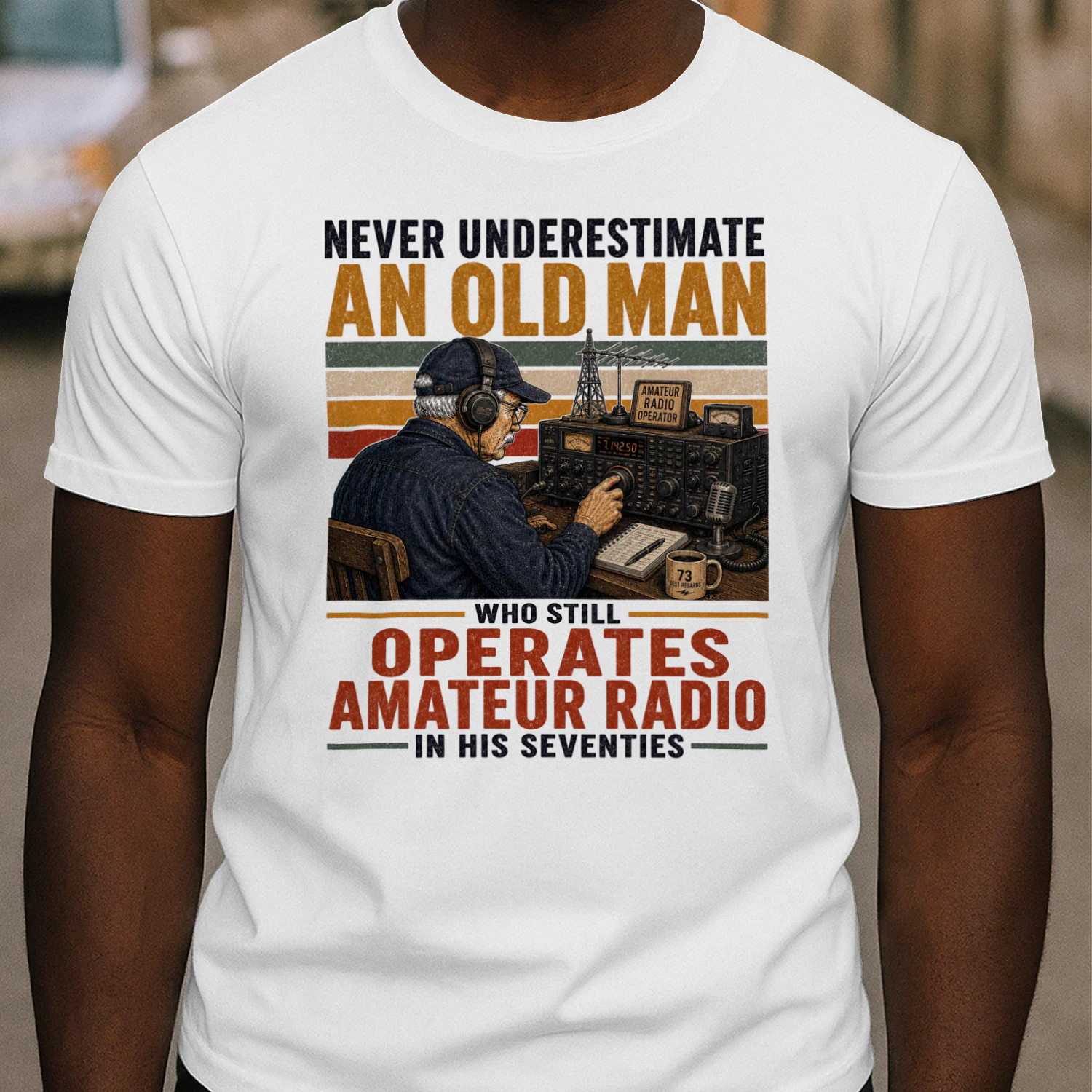 TEU0254 Operates Amateur Radio