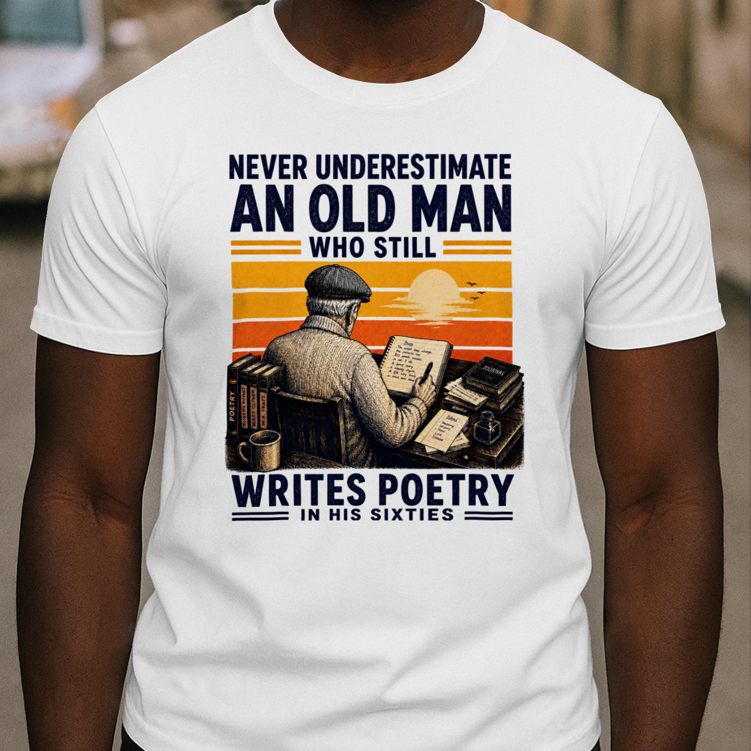 TEU0630 Writes Poetry In His Sixties