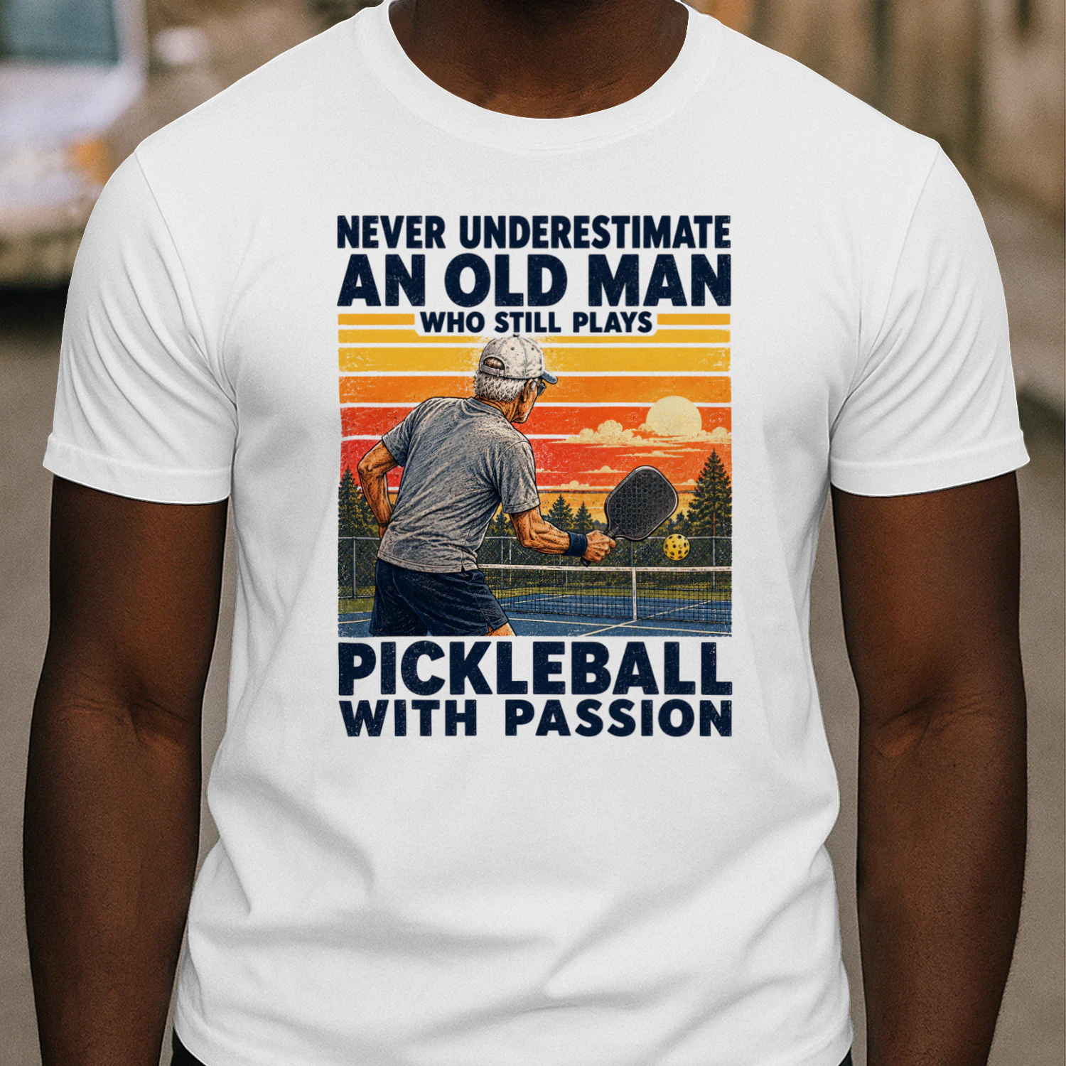 TEU1030 Man Pickleball