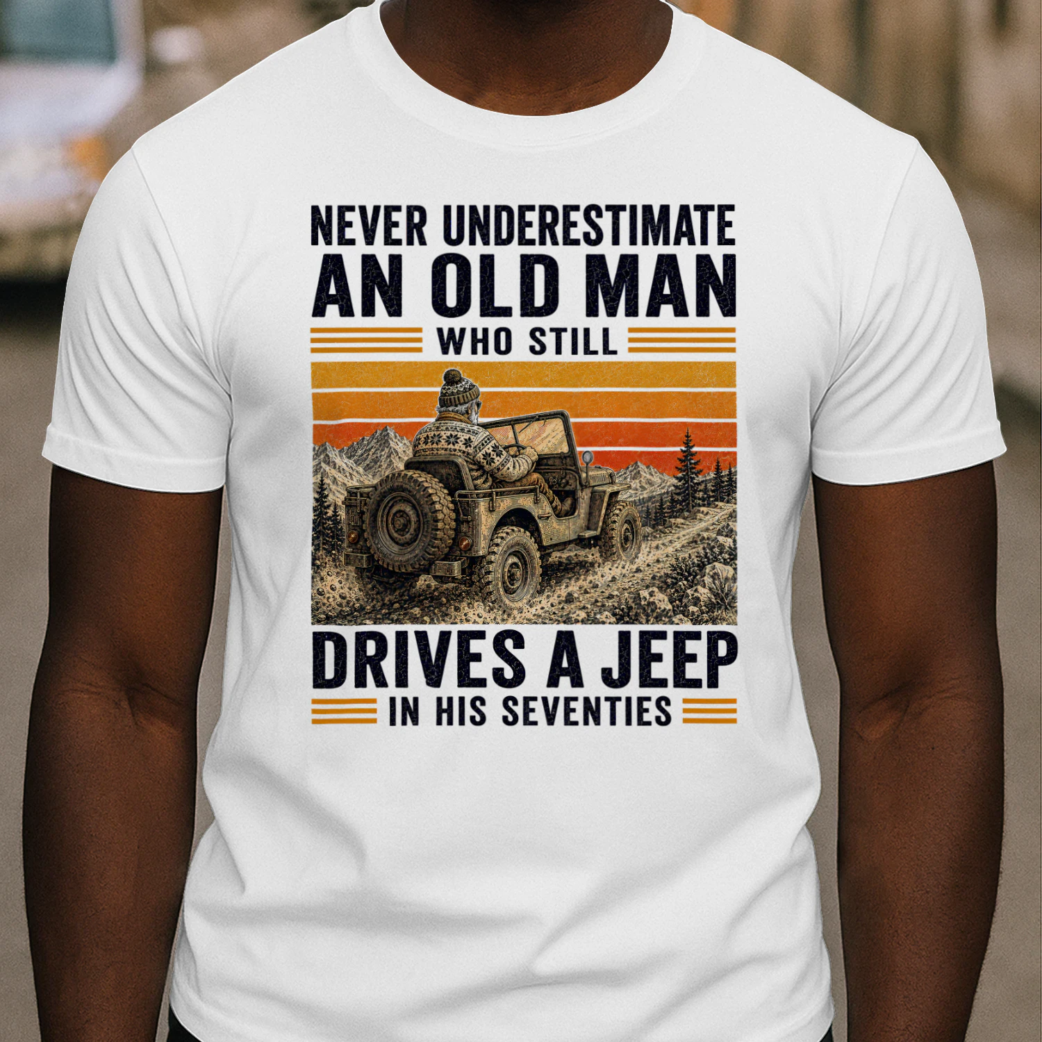 TEU0417 Drives A Jeep