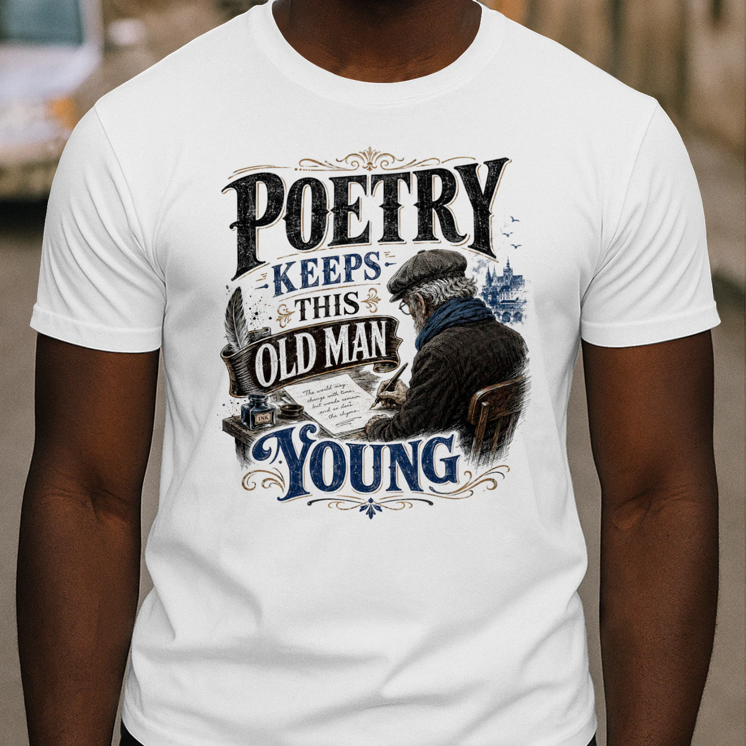 TEU0339 Poetry Keeps this old man young
