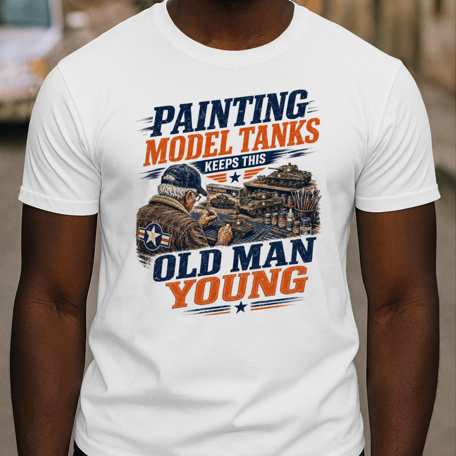 TEU0671 Painting Model Tanks