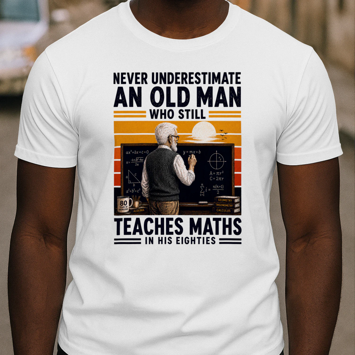 TEU0627 Teaches Maths In His Eighties