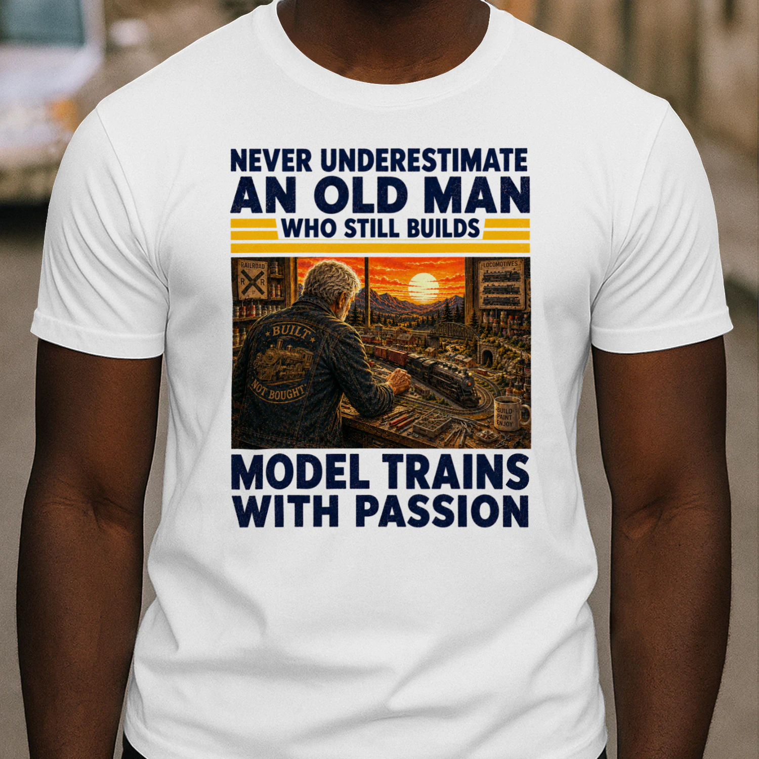 TEU1147 Man Model Trains