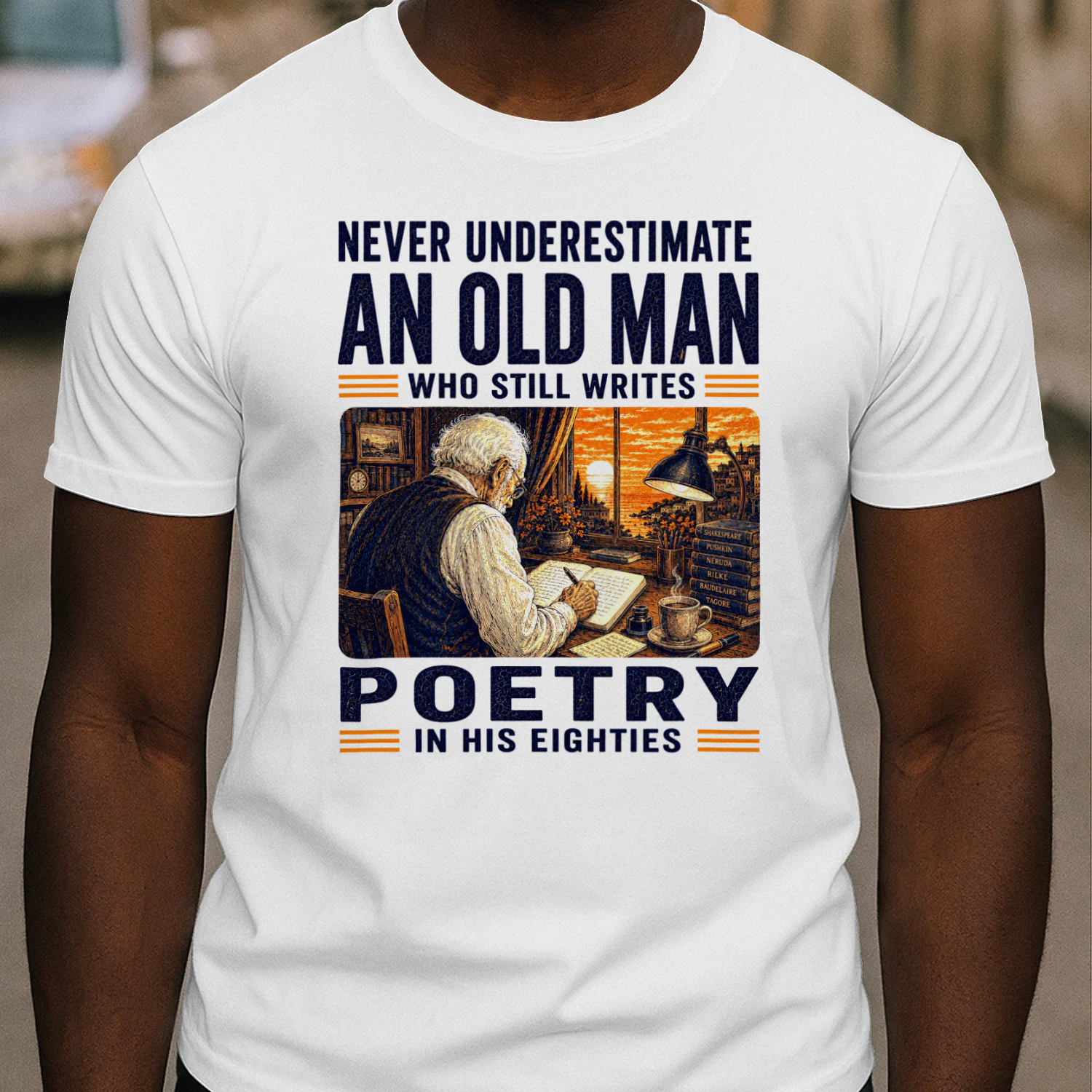 TEU0564 Poetry In His Eighties