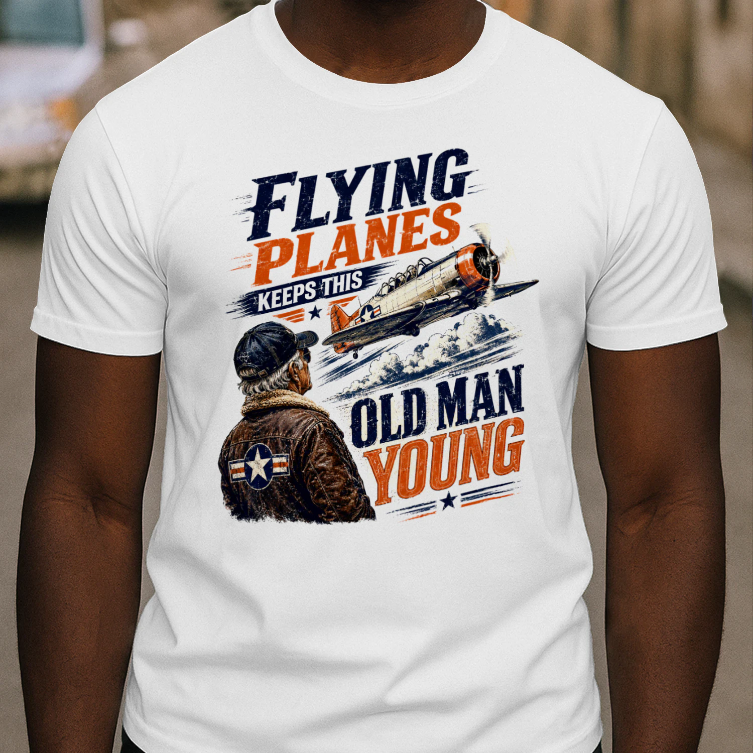 TEU0611 Flying Planes Keeps This Old Man Young