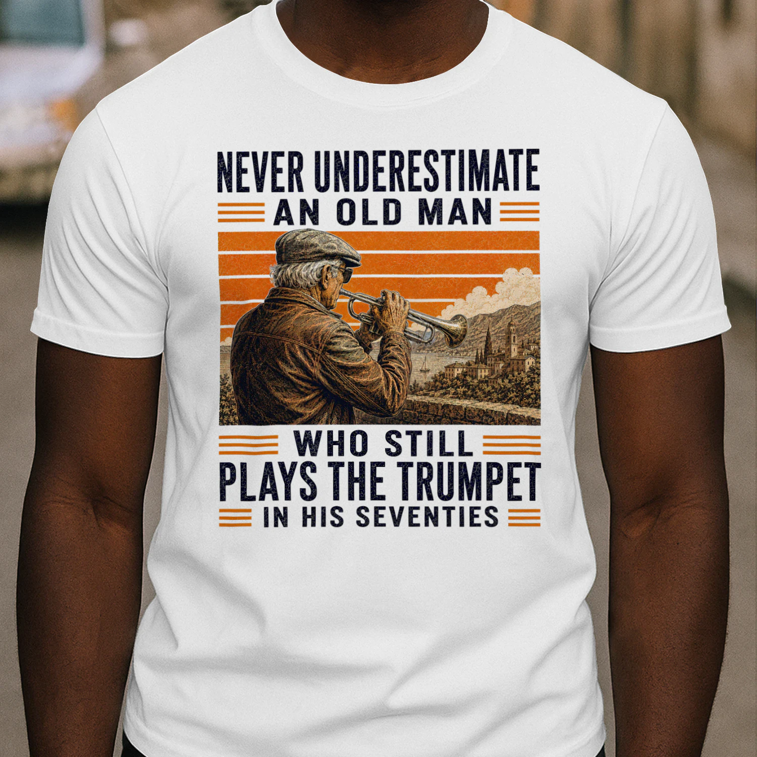 TEU0483 Plays The Trumpet