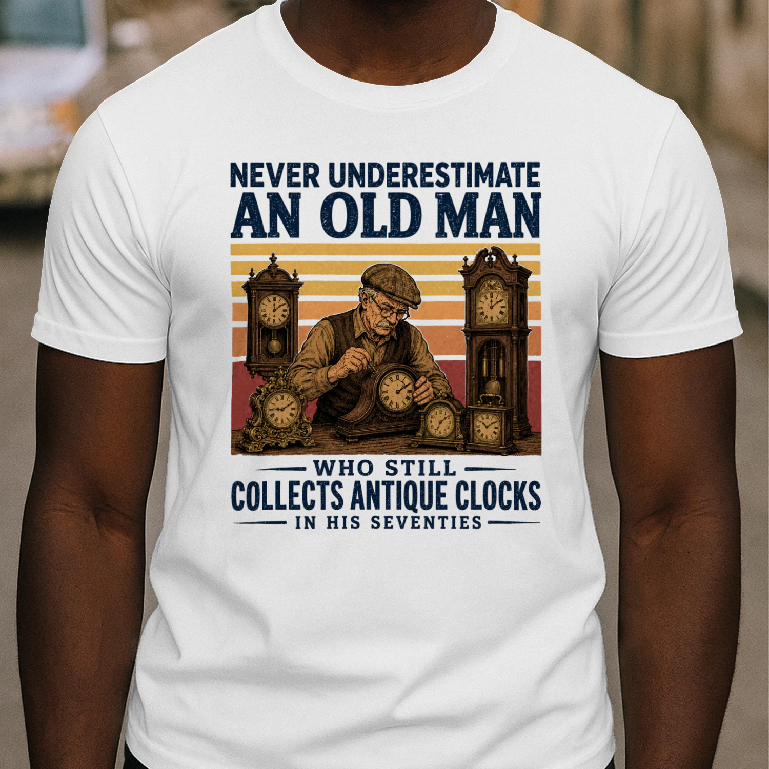 Collects Antique Clocks