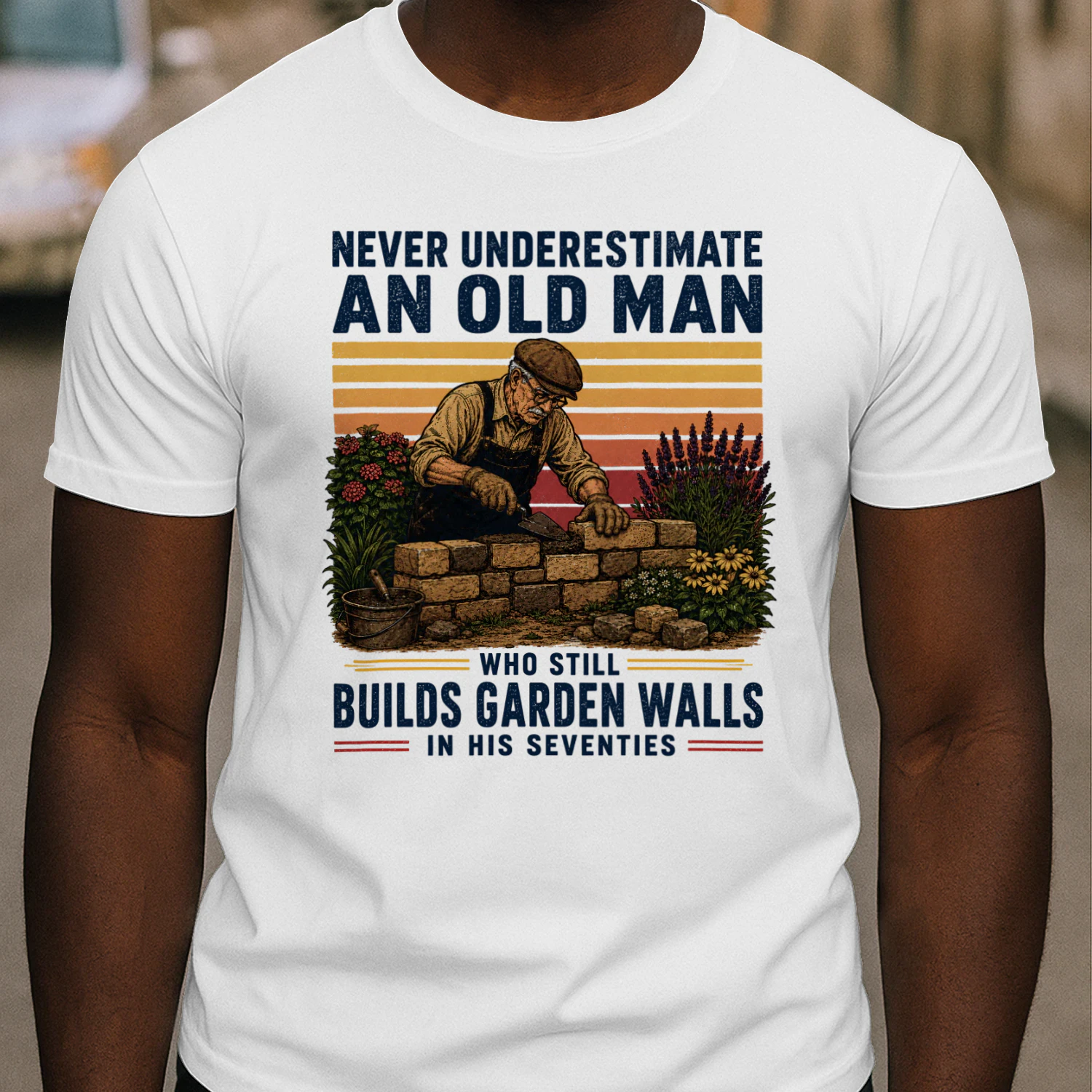 Builds Garden Walls