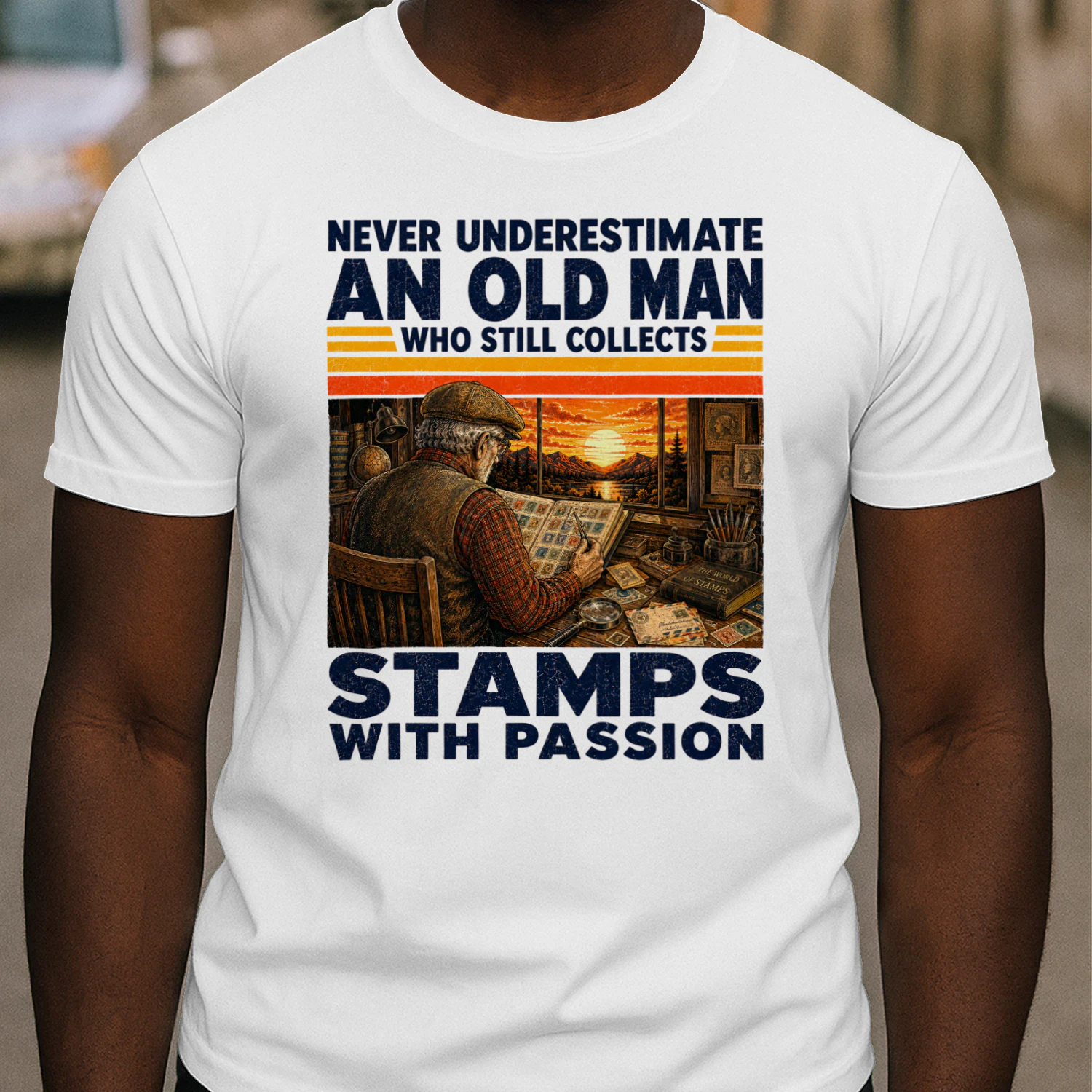 TEU1156 Man Stamps