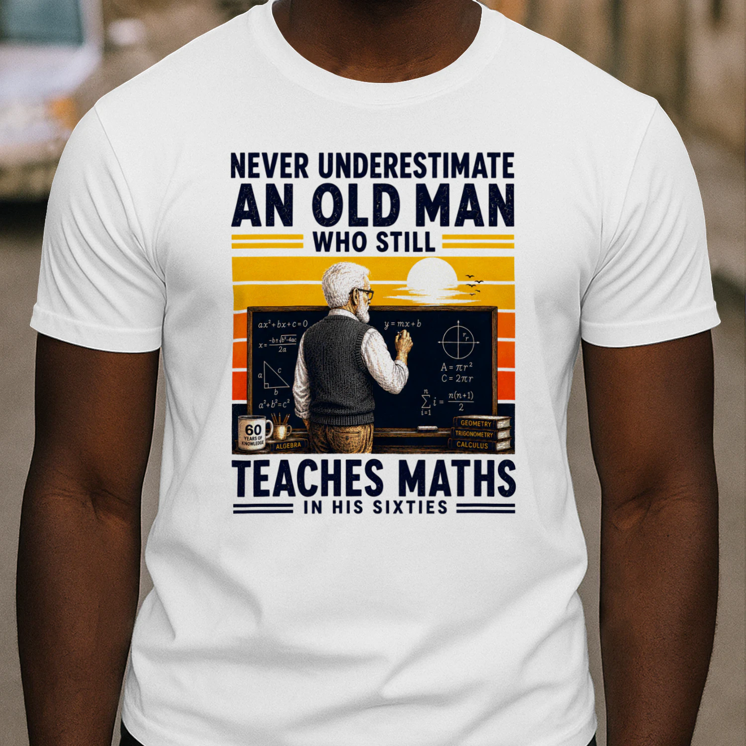 TEU0628 Teaches Maths In His Sixties