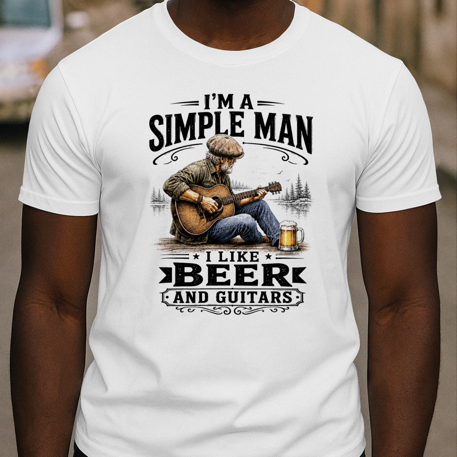 TEU0748 Beer And Guitars