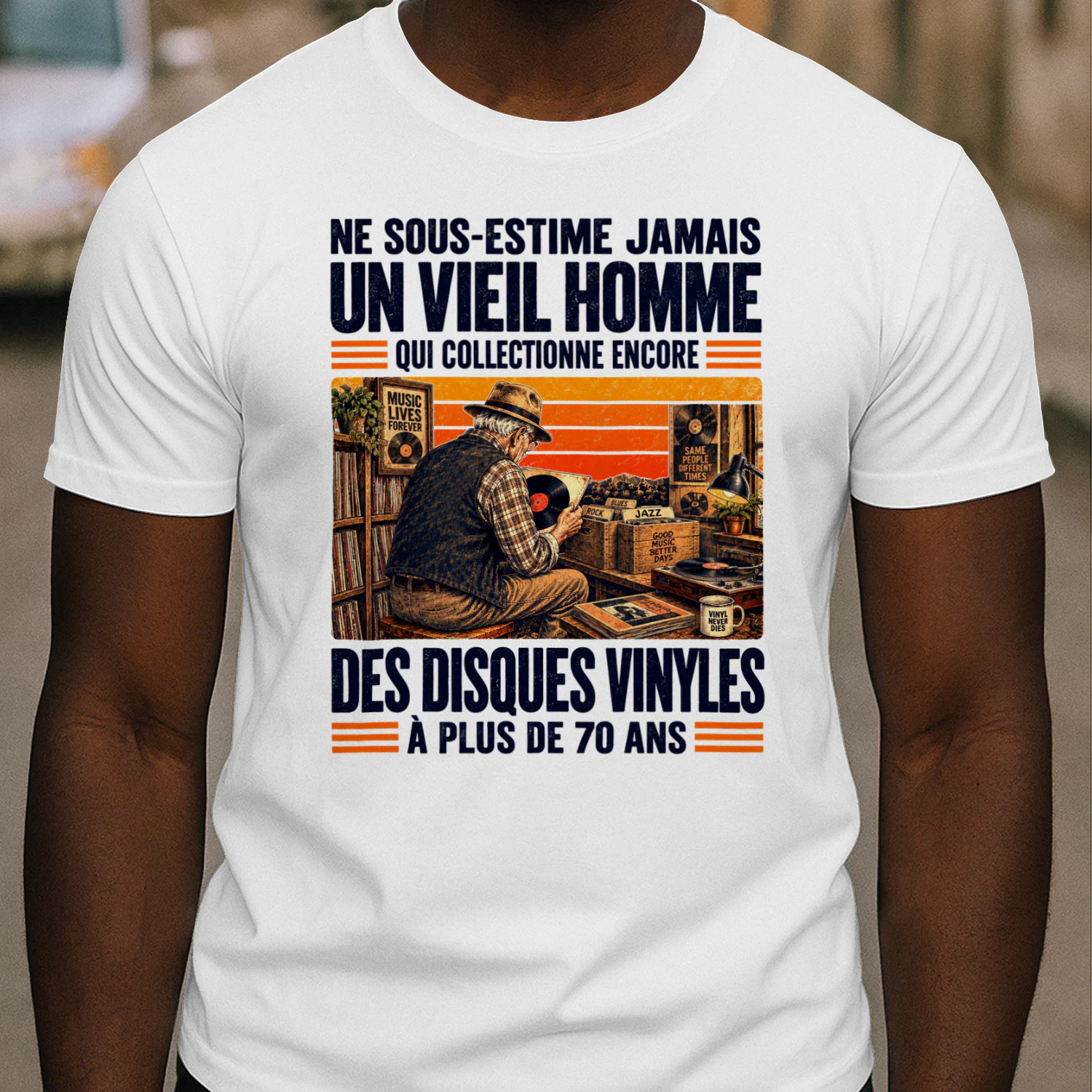 TEU1596 Des Disques Vinyles