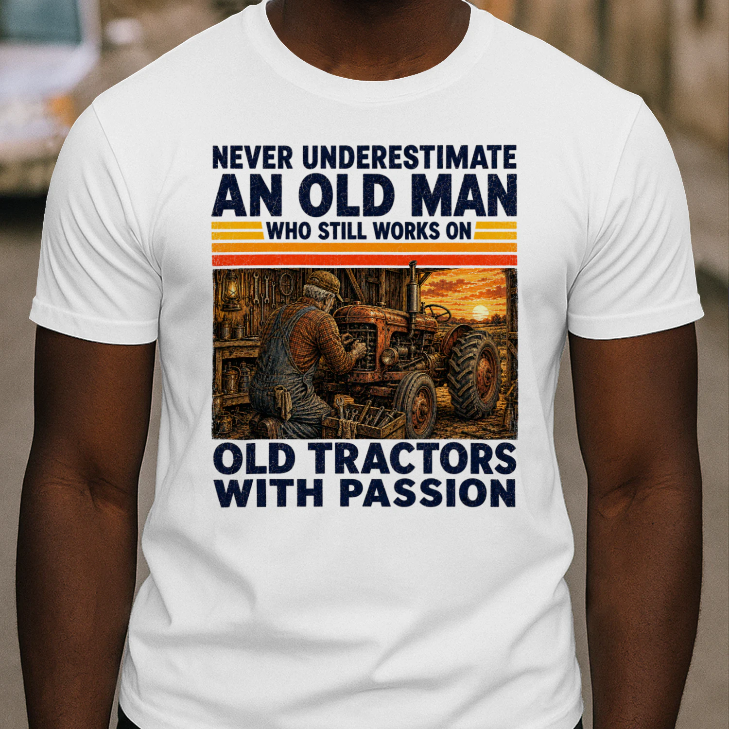 TEU1150 Man Old Tractors