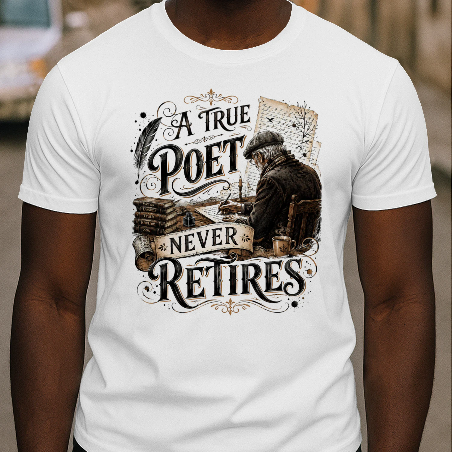 TEU0335 A True Poet Never Retires