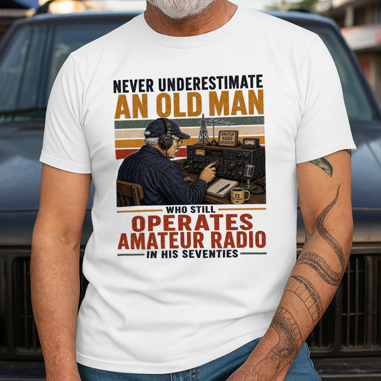 TEU0254 Operates Amateur Radio
