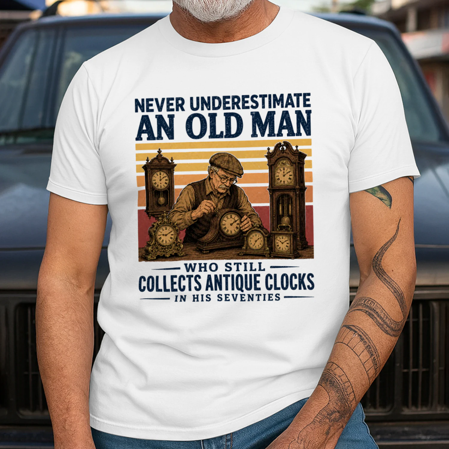 Collects Antique Clocks