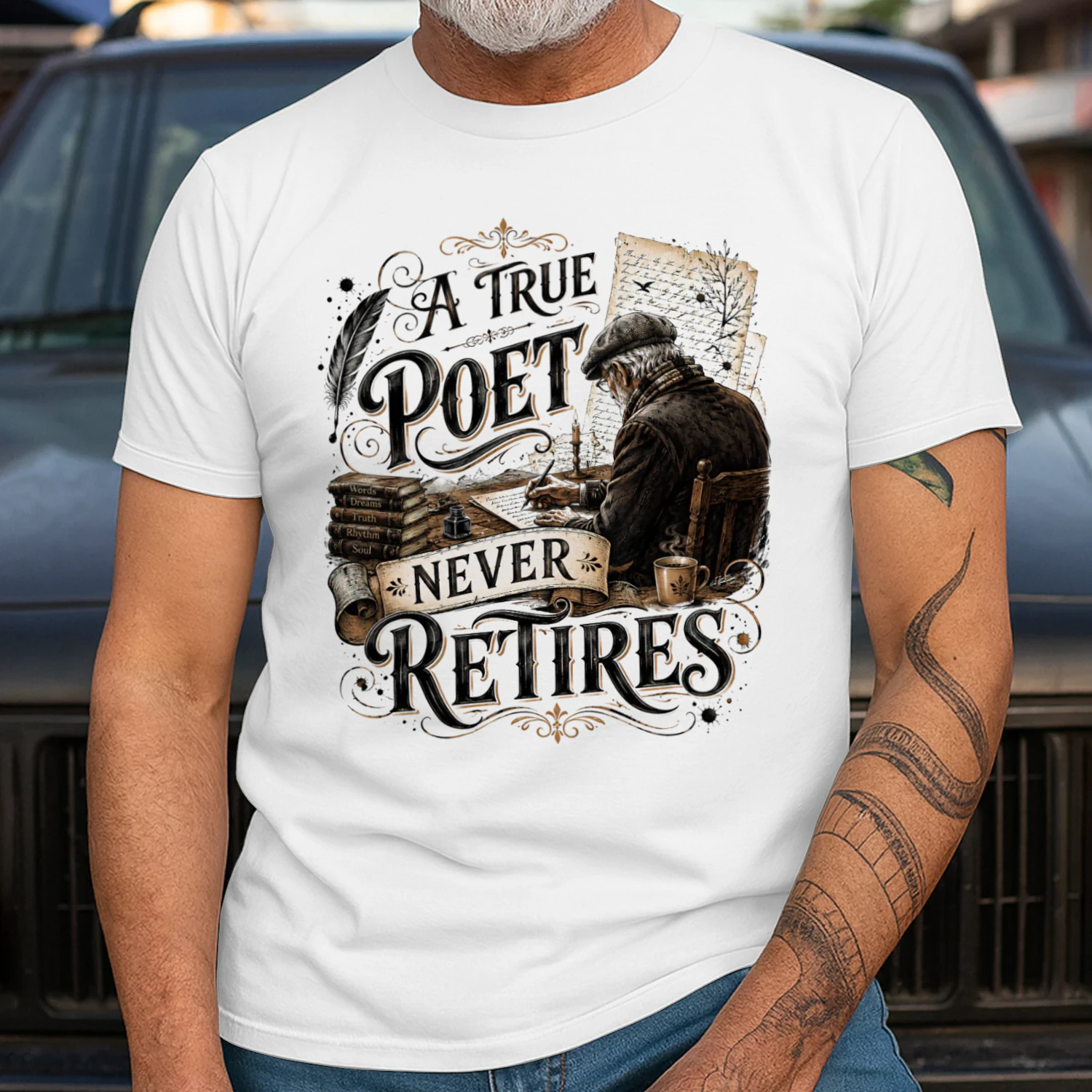 TEU0335 A True Poet Never Retires