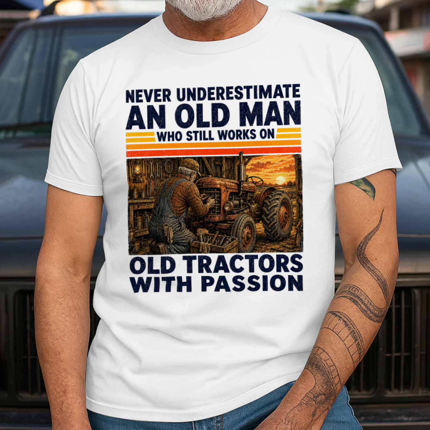 TEU1150 Man Old Tractors