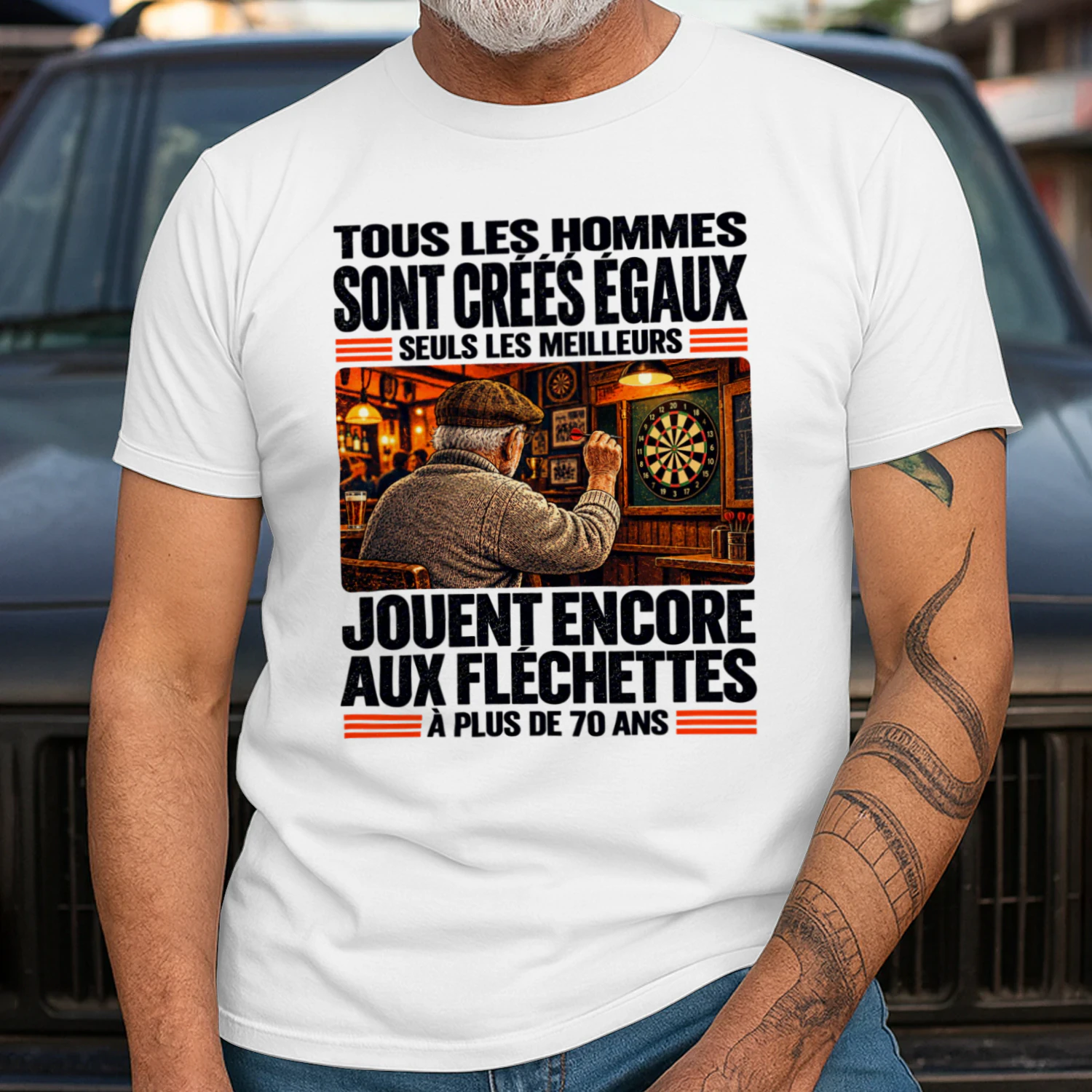 TEU1667 Fléchettes Cible 70