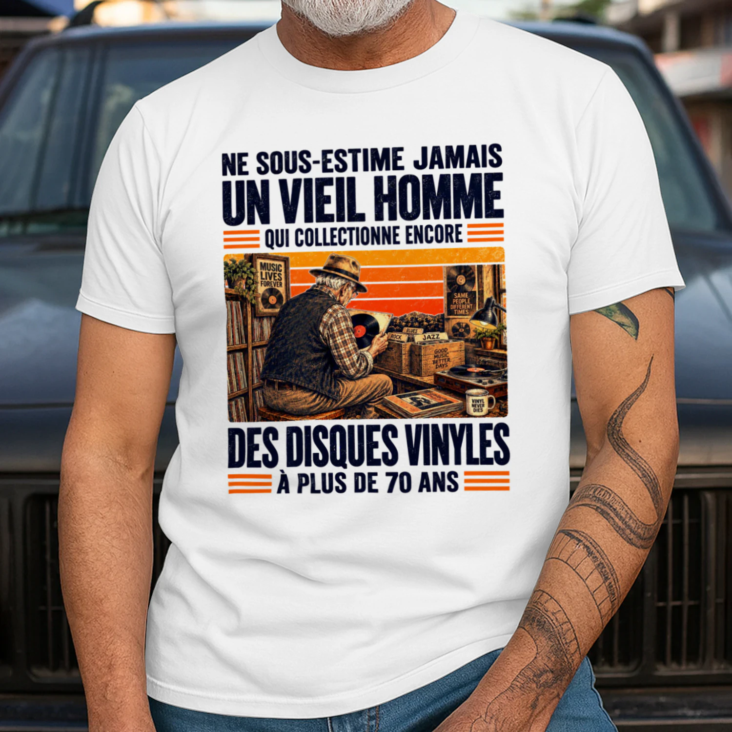 TEU1596 Des Disques Vinyles