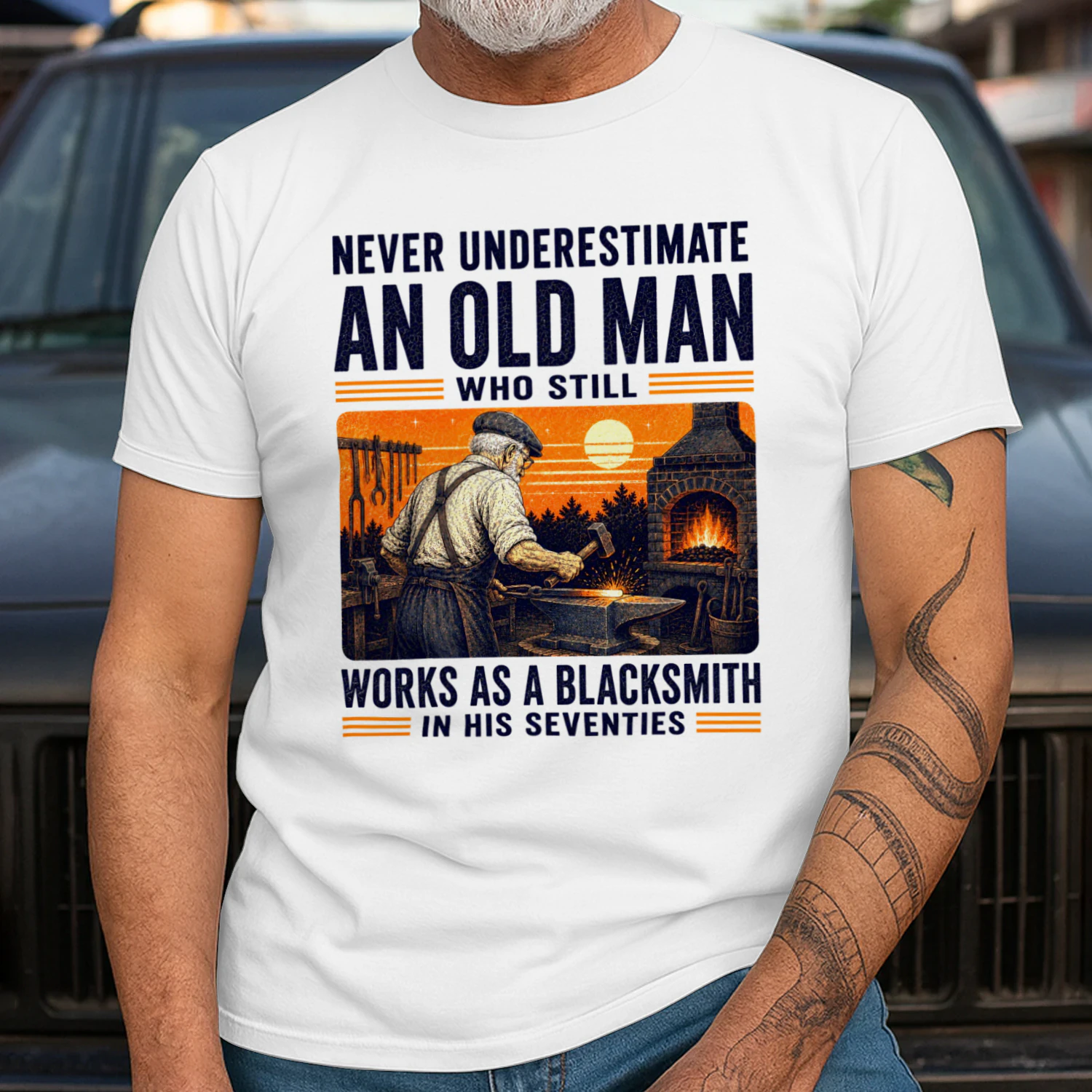 TEU0551 Works As A Blacksmith
