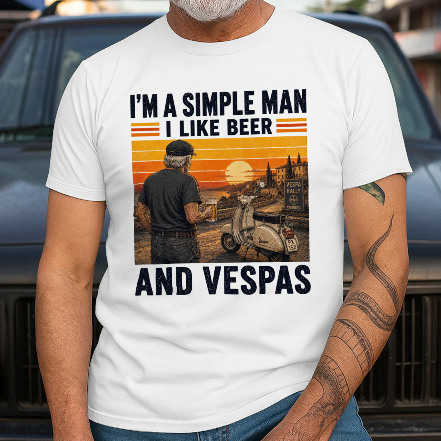 TEU0407 Vespas