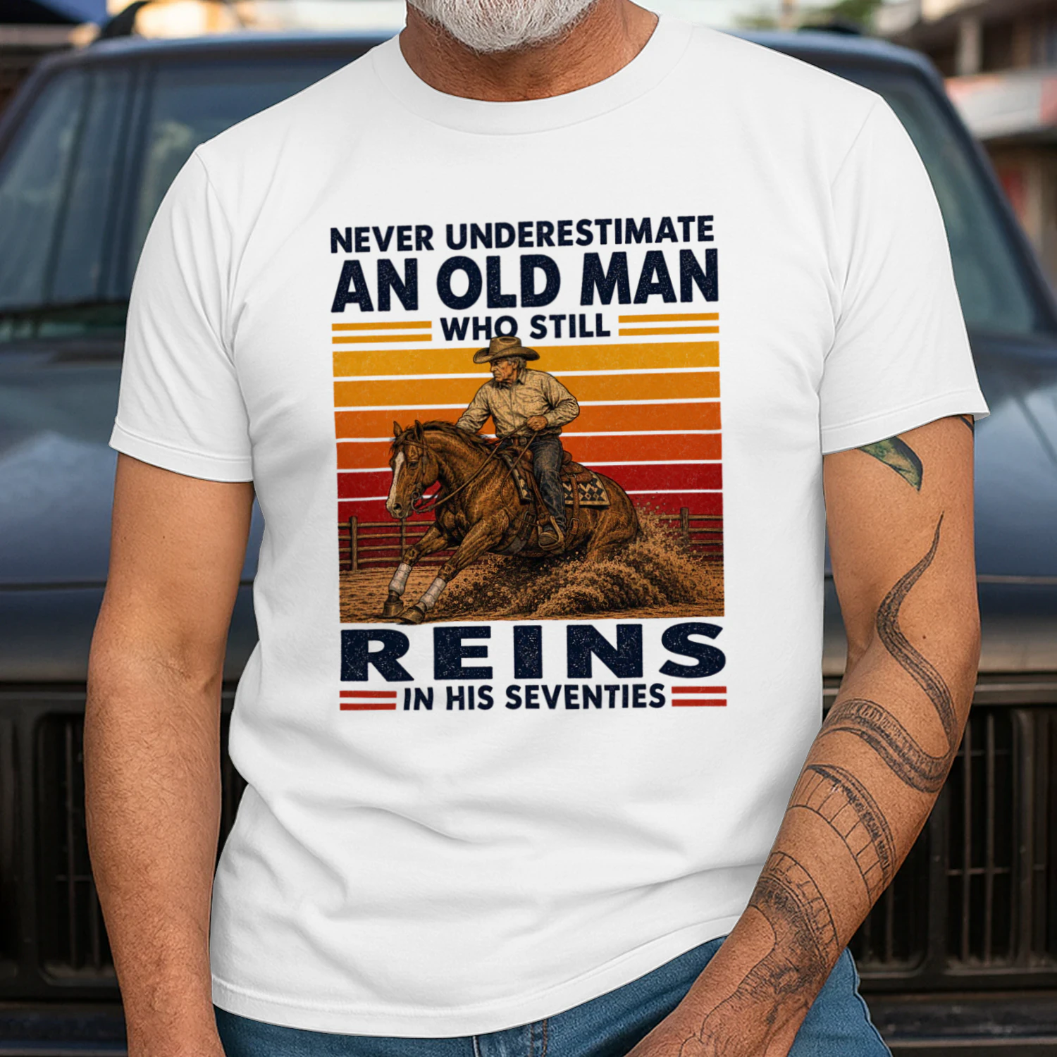 TEU0246 Never Underestimate An Old Man Who Still Reins In His Seventies