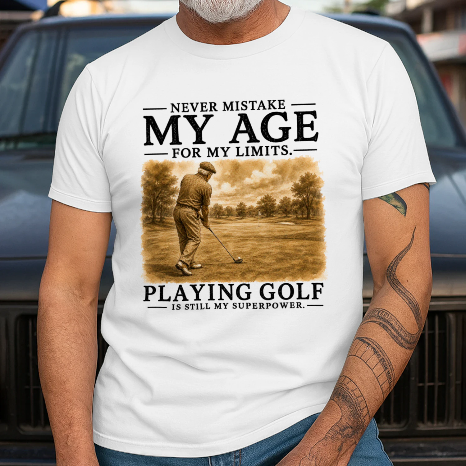 TEU0592 Playing Golf