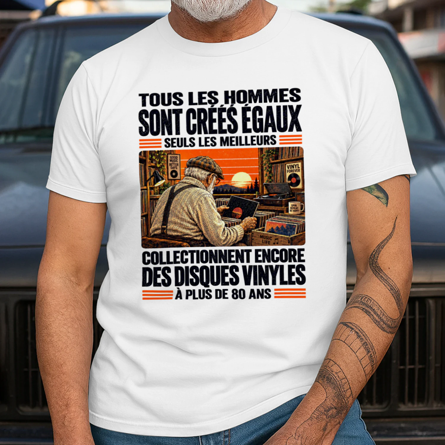 TEU1583 Des Disques Vinyles