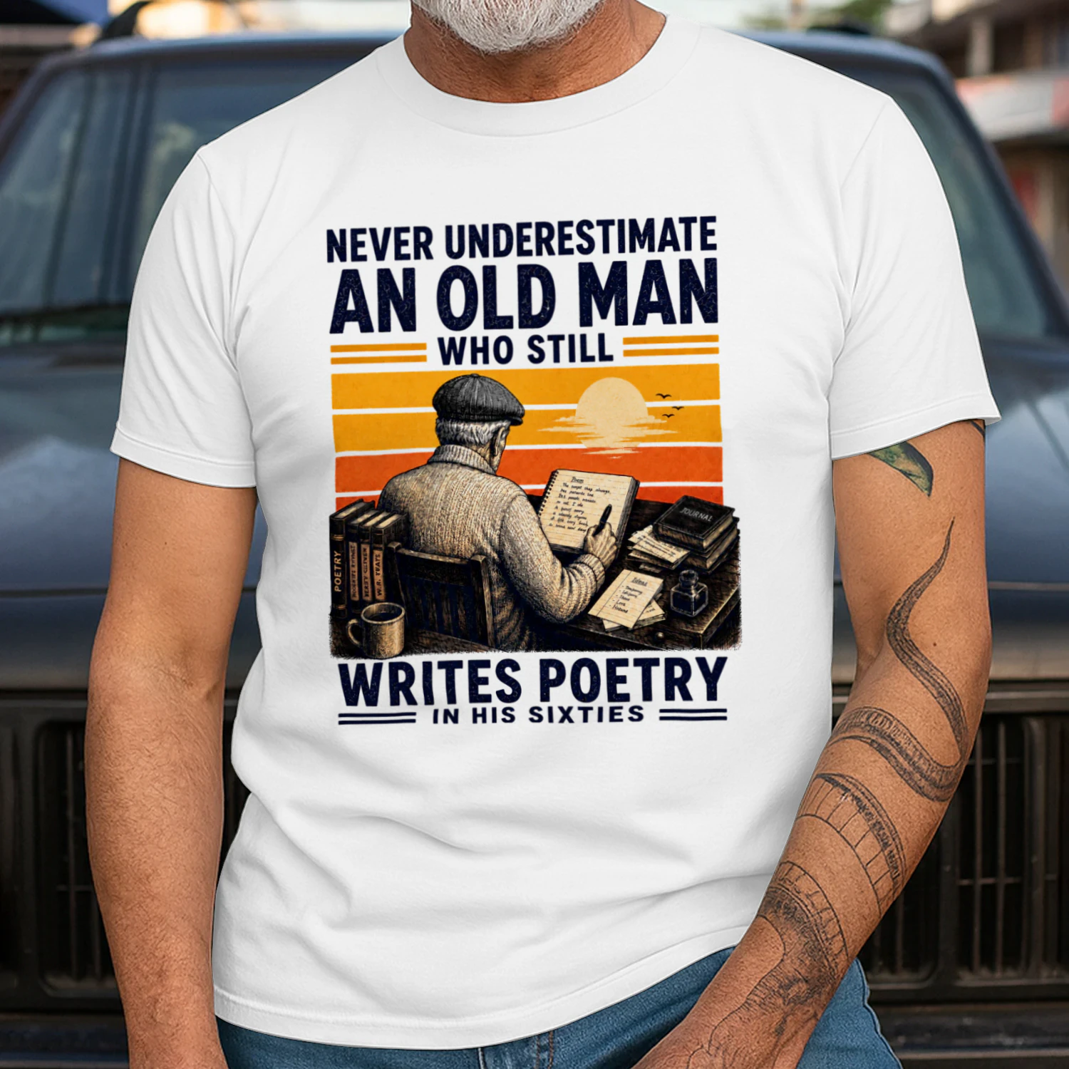TEU0630 Writes Poetry In His Sixties